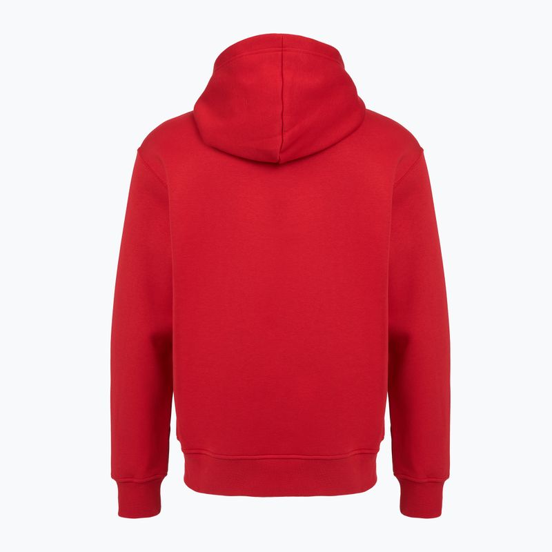 Bluză bărbătească Jordan Brooklyn Fleece gym red/white 2