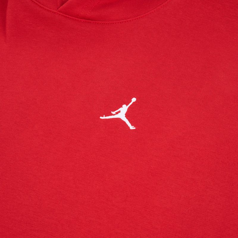 Bluza męska Nike Jordan Brooklyn Fleece gym red/white 3
