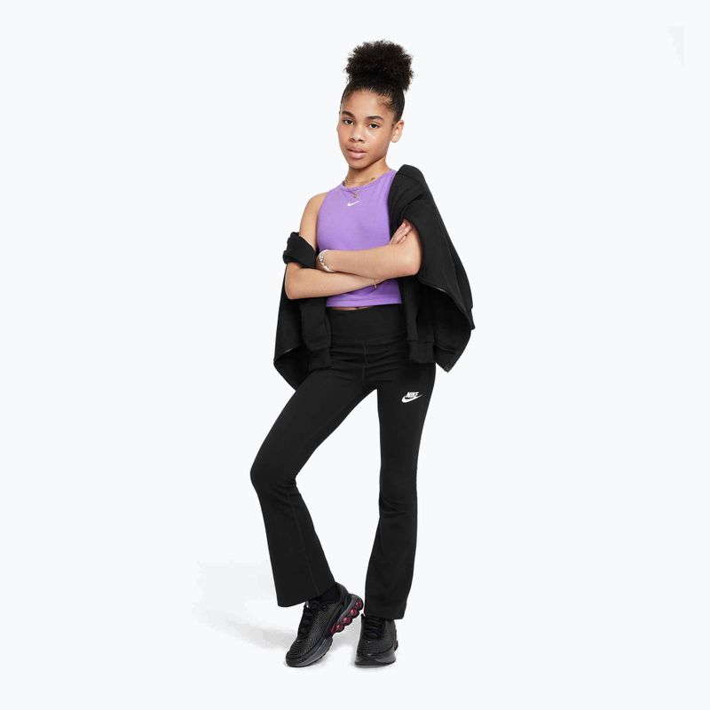 Colanți pentru copii Nike Sportswear Classic black/white 2