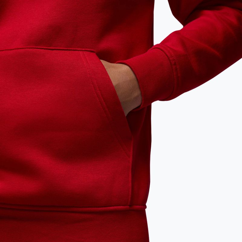 Bluză pentru bărbați  Jordan Brooklyn Fleece gym red/white 8