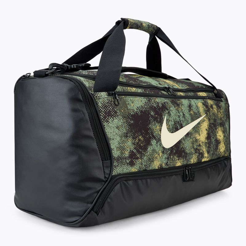 Geantă de antrenament Nike Brasilia 9.5 60 l oil green/black/coconut milk 2