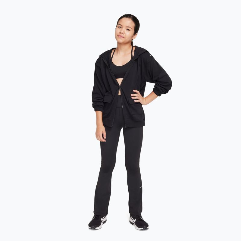 Sutien pentru fete Nike Indy black/black 2