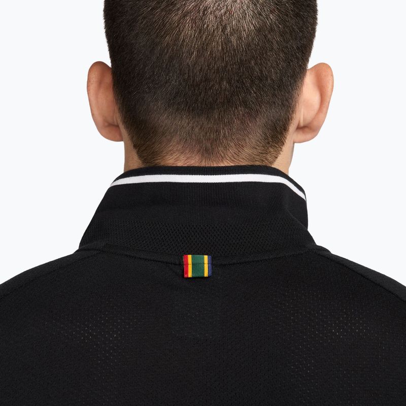 Tricou de tenis pentru bărbați Nike Court Heritage Polo black/white 5