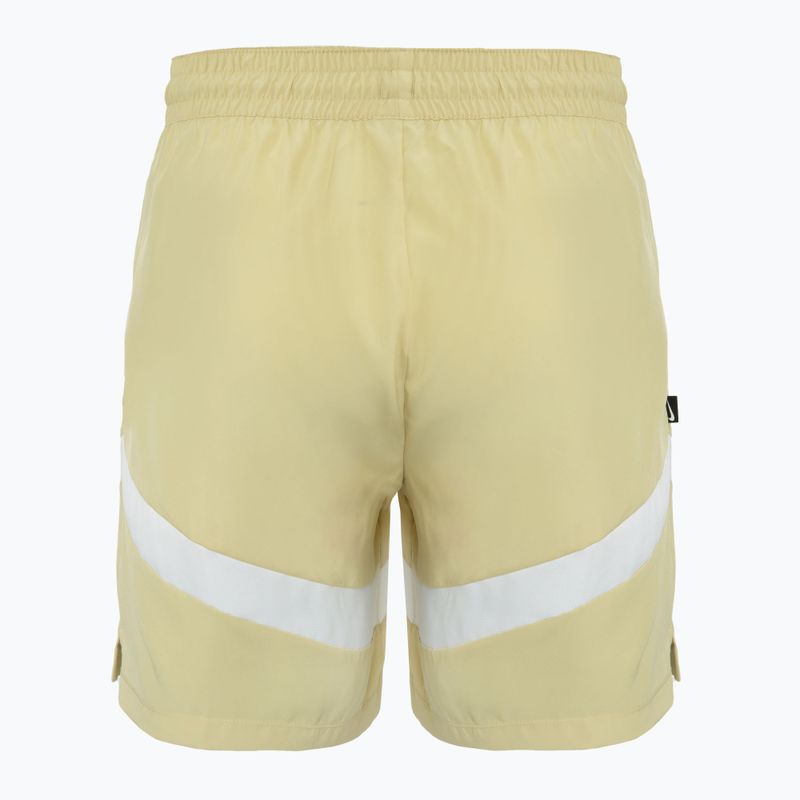 Pantaloni scurți de baschet pentru bărbați Nike Icon Dri-Fit 6" team gold/team gold/white/black 2