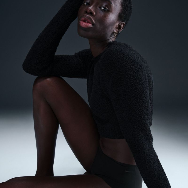 Chiloți pentru femei Nike Leak Protection: Period black/cool grey 8