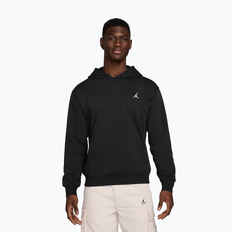 Bluză pentru bărbați Jordan Brooklyn Fleece black/white