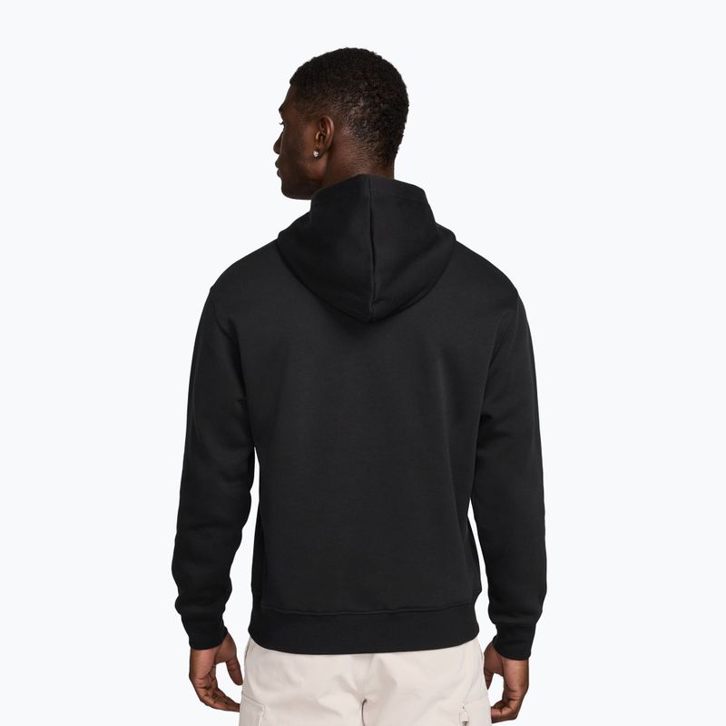 Bluză pentru bărbați Jordan Brooklyn Fleece black/white 2