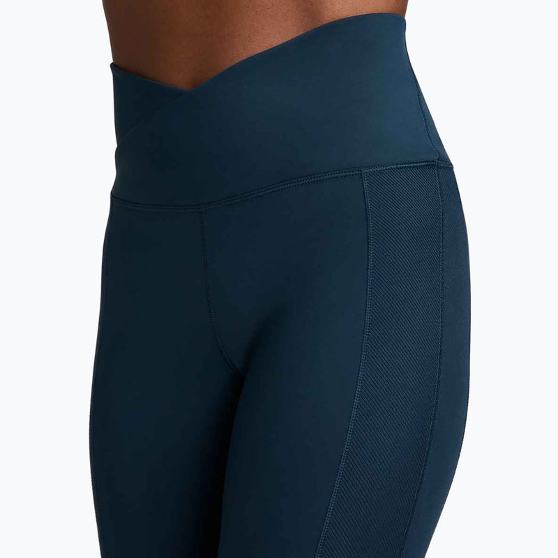 Colanți pentru femei Nike One Wrap High-Waist 7/8 Armory Navy 4