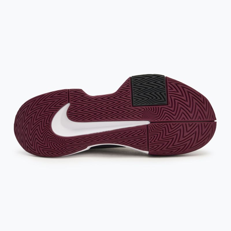 Încălțăminte de tenis pentru bărbați Nike GP Challenge Pro dark smoke grey/ black/ photon dust/ sangria 4
