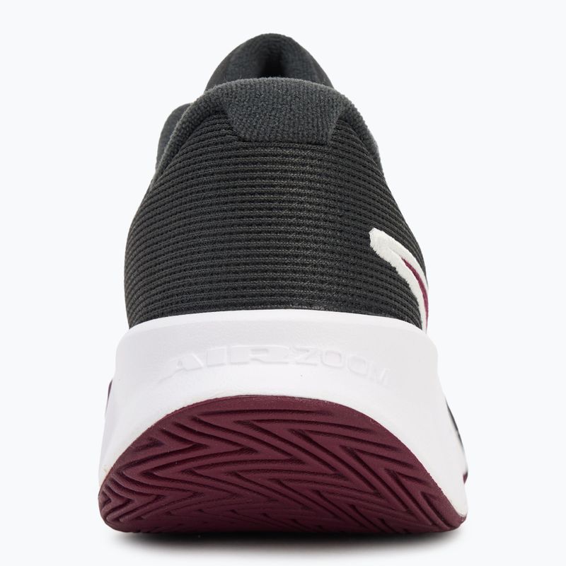 Încălțăminte de tenis pentru bărbați Nike GP Challenge Pro dark smoke grey/ black/ photon dust/ sangria 6