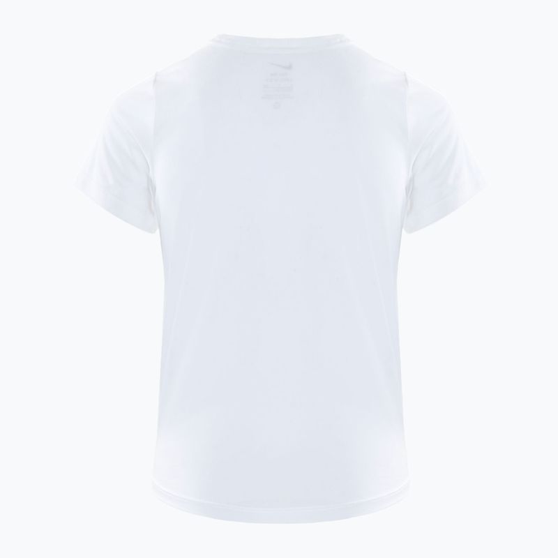 Tricou pentru copii Nike One Dri-Fit white/black 2