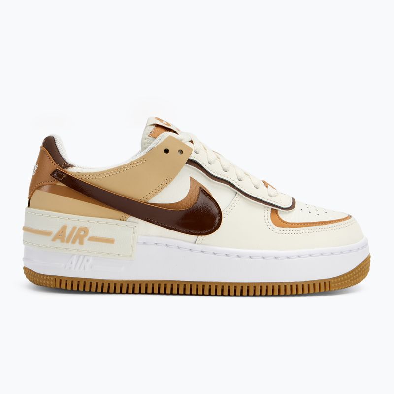 Încălțăminte pentru femei Nike Air Force 1 Shadow sail/flax/sesame/brown 2