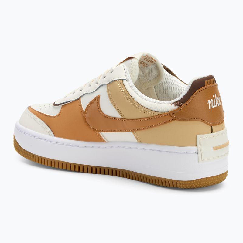 Încălțăminte pentru femei Nike Air Force 1 Shadow sail/flax/sesame/brown 3