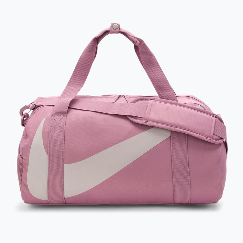 Geantă de antrenament pentru copii Nike Gym Club 25 l plum dust/ plum dust/ platinum violet