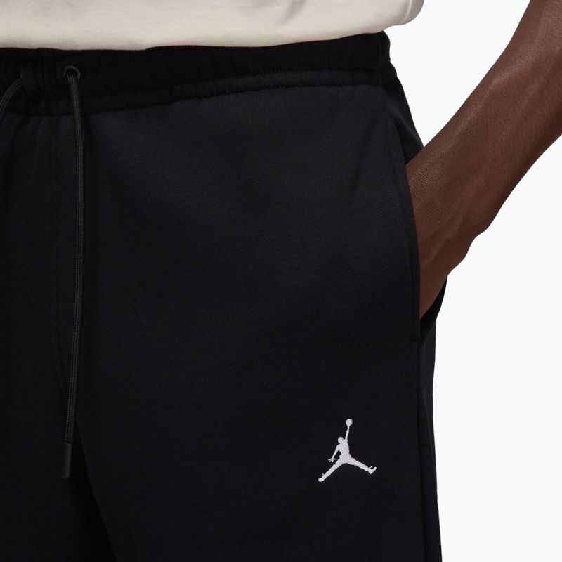 Pantaloni pentru bărbați  Jordan Brooklyn Fleece black/white 4