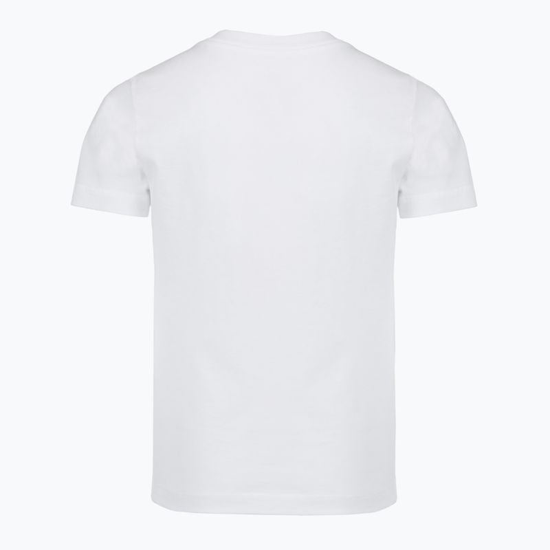 Tricou pentru copii Nike Sportswear white/obsidian/university red 2