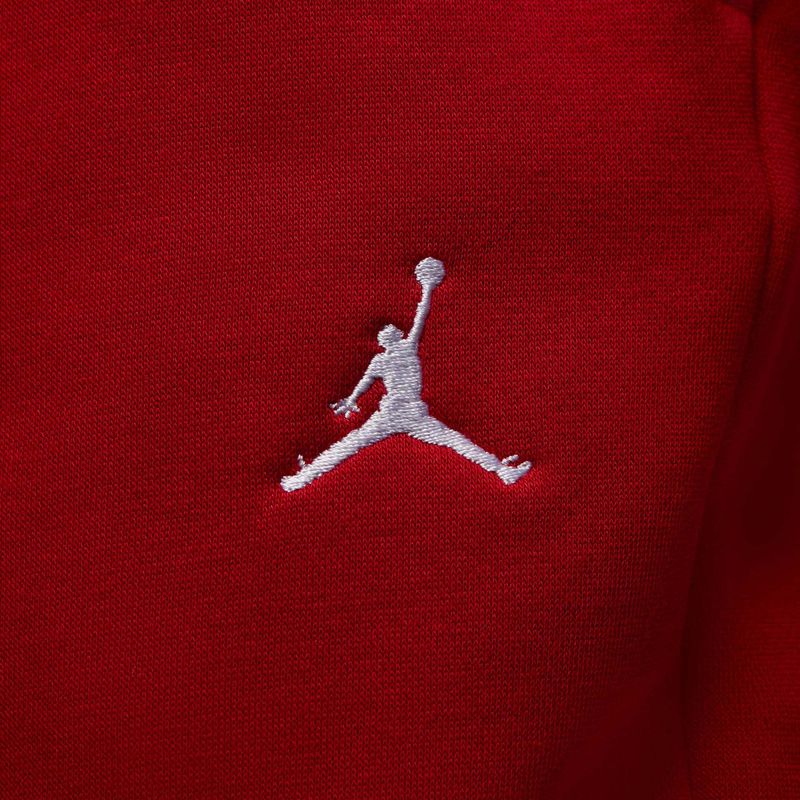 Spodnie męskie Nike Jordan Brooklyn Fleece gym red/white 5