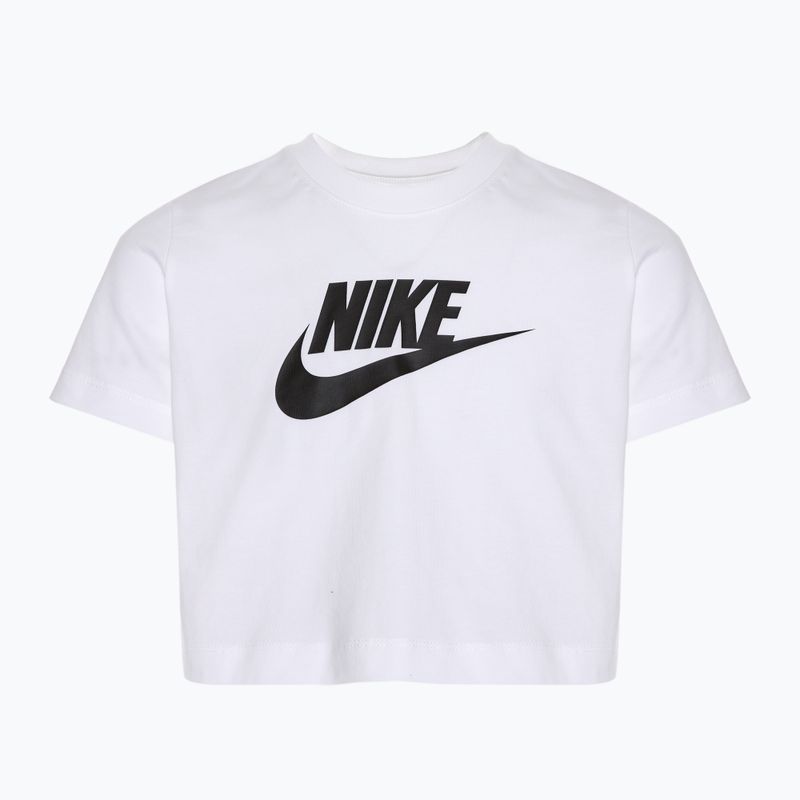 Tricou pentru copii Nike Sportswear Cropped white