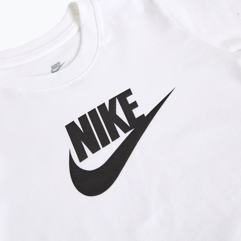 Tricou pentru copii Nike Sportswear Cropped white 3