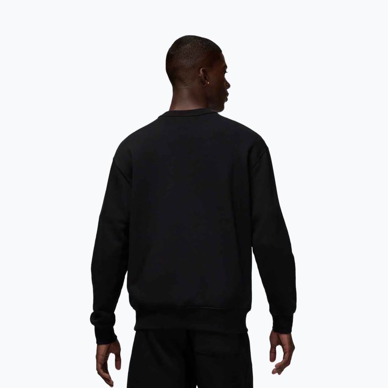 Bluză pentru bărbați  Jordan Brooklyn Fleece Crew black/white 3