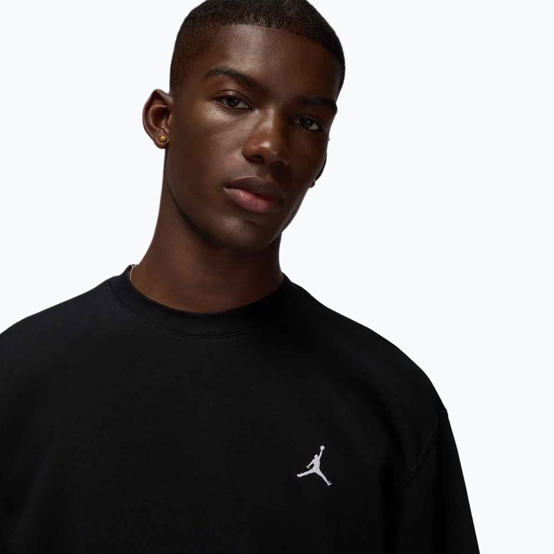 Bluză pentru bărbați Nike Jordan Brooklyn Fleece Crew black/white 4
