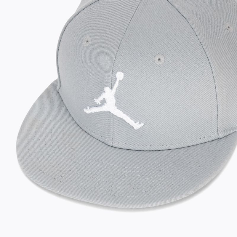 Șapcă cu cozoroc Jordan Jumpman Pro light smoke grey/smoke grey/white 3