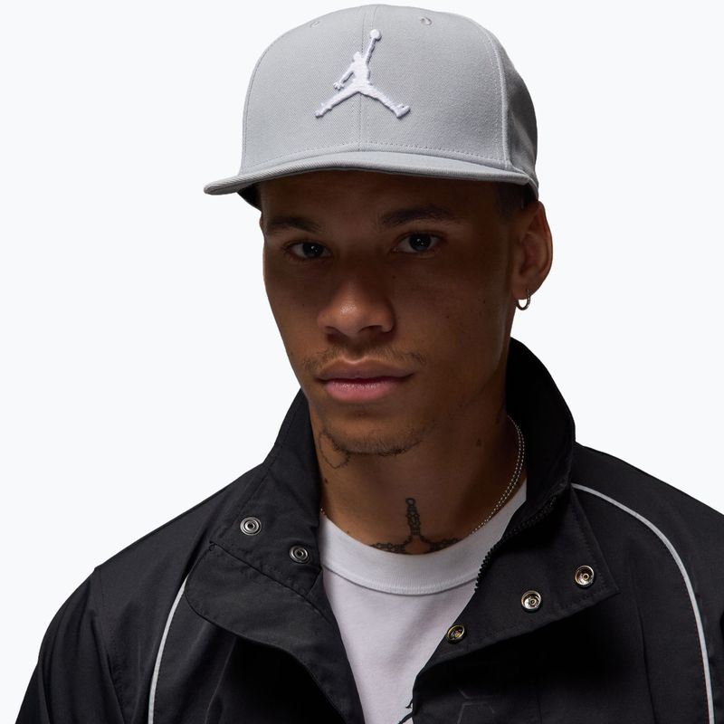 Șapcă cu cozoroc Jordan Jumpman Pro light smoke grey/smoke grey/white 5