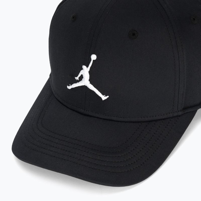 Czapka z daszkiem Nike Jordan Rise Structured Curved-Bill black/white 3
