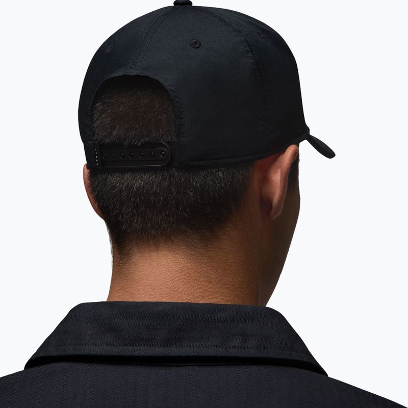 Șapcă Nike Jordan Rise Structured Curved-Bill black/white 11
