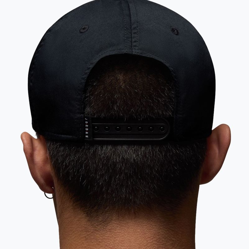 Șapcă Jordan Rise Structured Curved-Bill black/white 12