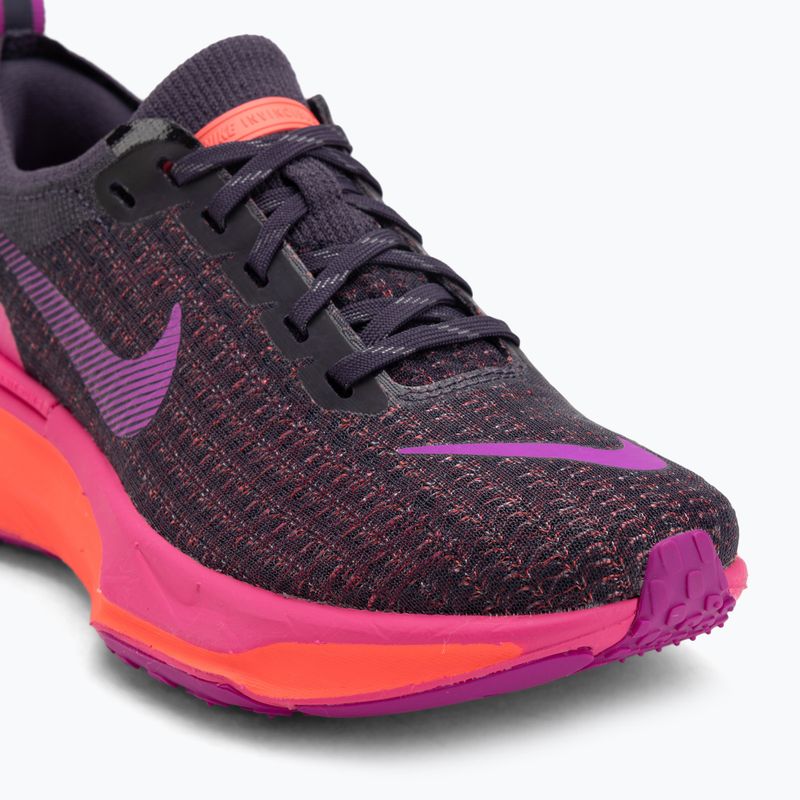 Încălțăminte de alergare pentru femei Nike Invincible 3 dark raisin/hot punch/laser fuchsia/hyper violet 7