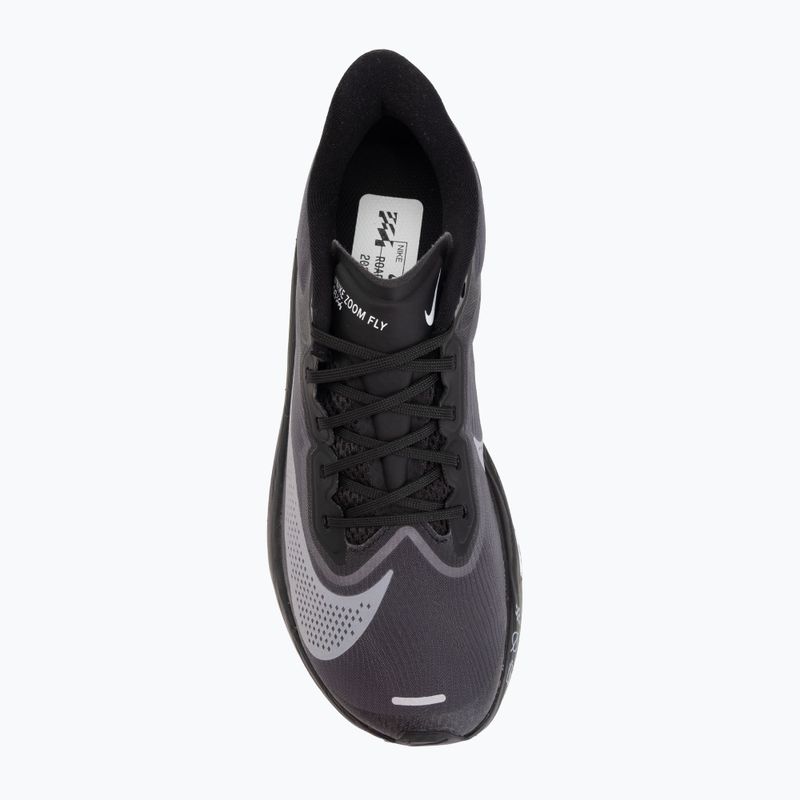 Încălțăminte de alergare pentru femei Nike Zoom Fly 6 black/light smoke grey/white 5