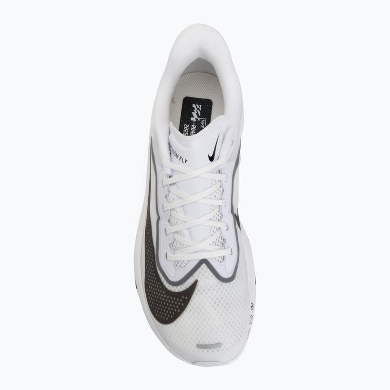 Încălțăminte de alergare pentru bărbați Nike Zoom Fly 6 white/smoke grey/metallic silver/black 5