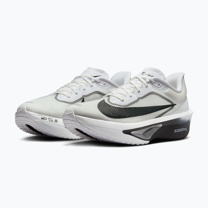 Încălțăminte de alergare pentru bărbați Nike Zoom Fly 6 white/smoke grey/metallic silver/black 3
