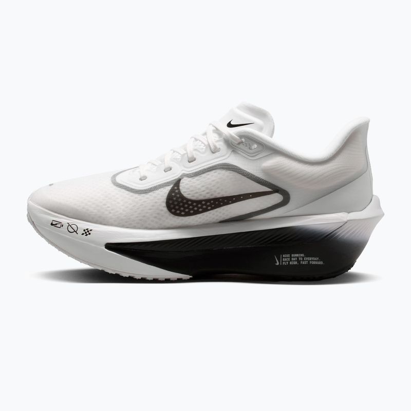 Încălțăminte de alergare pentru femei Nike Zoom Fly 6 white/smoke grey/metallic silver/black 2