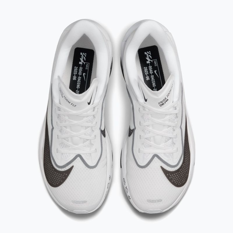 Încălțăminte de alergare pentru femei Nike Zoom Fly 6 white/smoke grey/metallic silver/black 4
