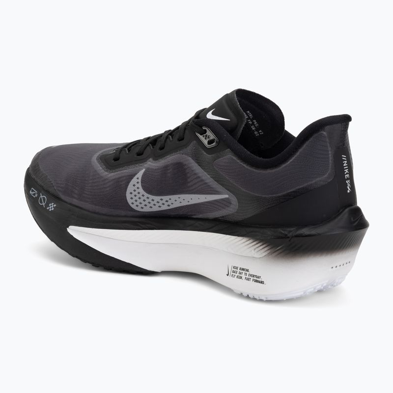 Încălțăminte de alergare pentru bărbați Nike Zoom Fly 6 black/light smoke grey/white 3