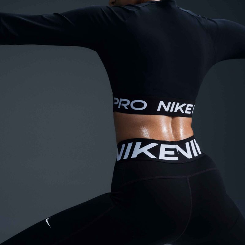 Colanți de trekking pentru femei Nike Pro Sculpt black/white 8