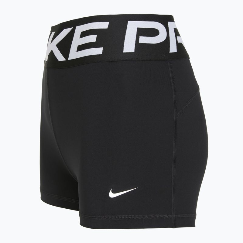 Pantaloni scurți pentru femei Nike Pro Sculpt High Waisted 3" Biker black/white 8