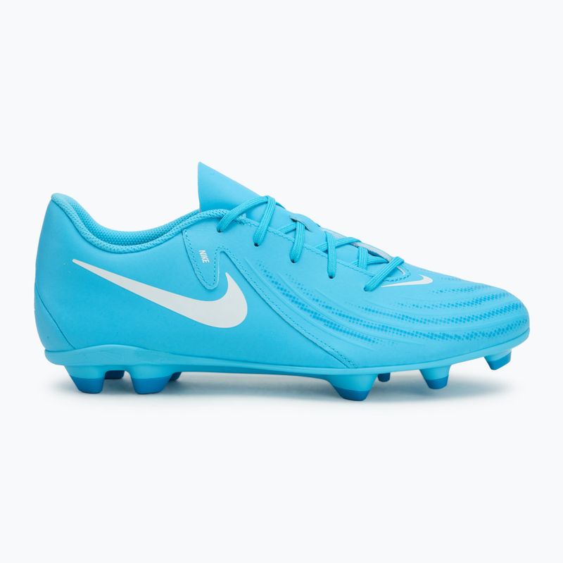 Încălțăminte de fotbal pentru bărbați Nike Phantom GX 2 Club FG/MG blue/fury white 2