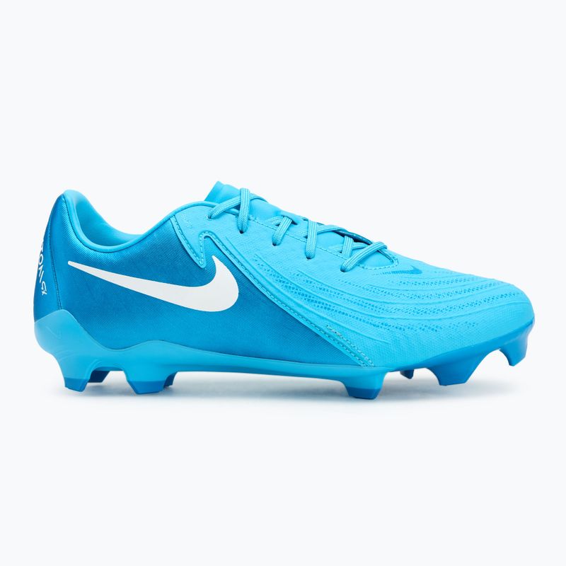 Încălțăminte de fotbal Nike Phantom GX II Academy FG/MG blue fury/white 2