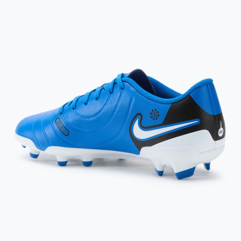 Încălțăminte de fotbal pentru bărbați Nike Tiempo Legend 10 Club FG/MG soar/white 3