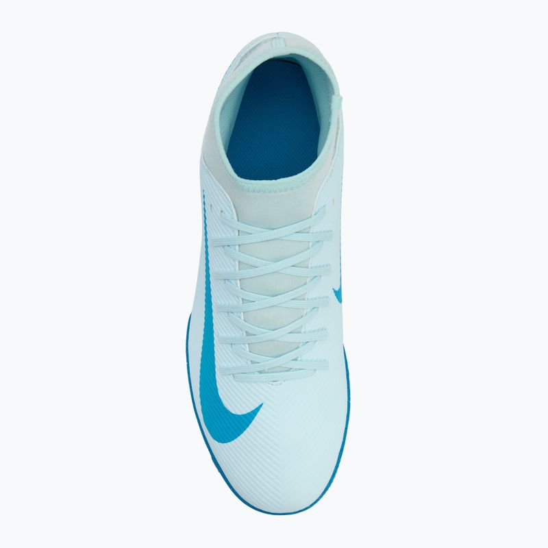 Încălțăminte de fotbal pentru bărbați  Nike Mercurial Superfly 10 Club IC glacier blue / blue orbit 5