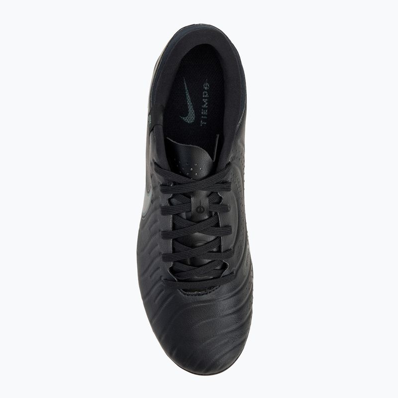 Încălțăminte de fotbal pentru bărbați Nike Tiempo Legend 10 Academy FG/MG black/deep jungle/black 5