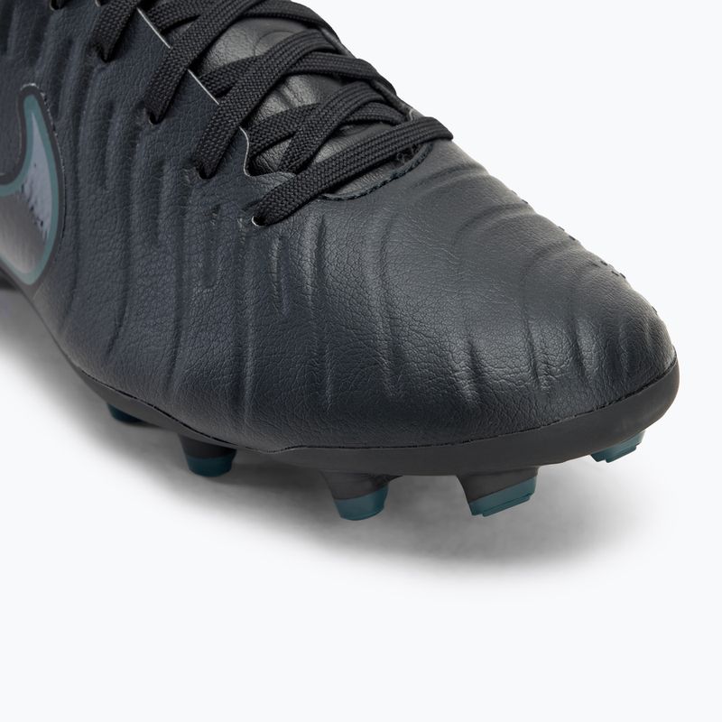 Încălțăminte de fotbal pentru bărbați Nike Tiempo Legend 10 Academy FG/MG black/deep jungle/black 7