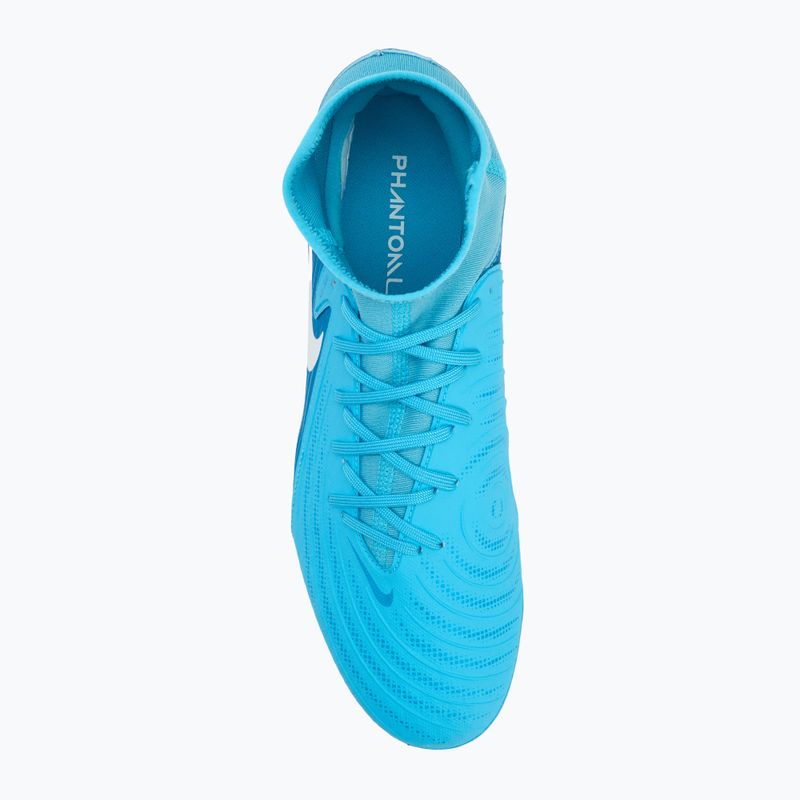 Încălțăminte de fotbal Nike Phantom Luna II Academy FG/MG blue fury/white 5