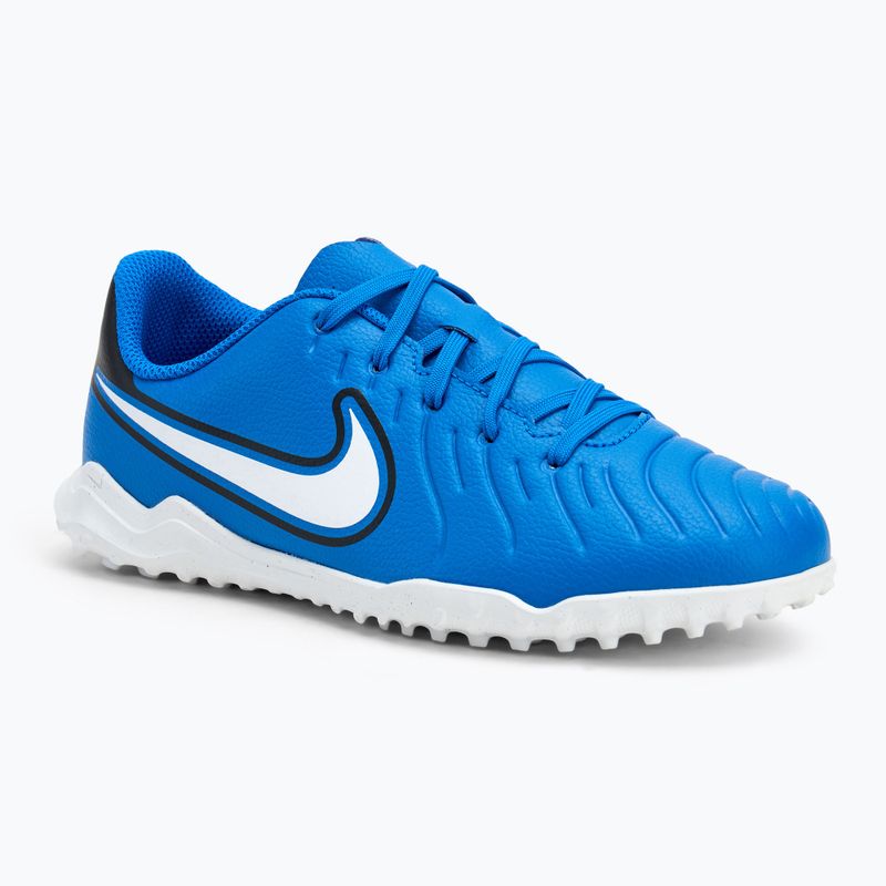 Încălțăminte de fotbal pentru copii Nike Tiempo Legend 10 Club TF soar/white