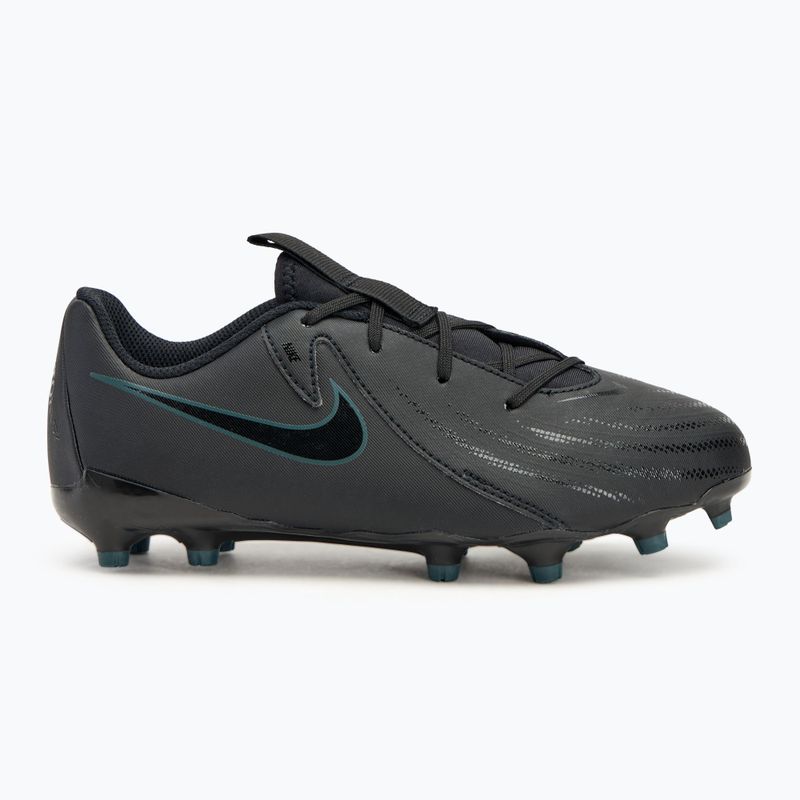 Încălțăminte de fotbal pentru copii Nike Phantom GX II Academy FG/MG Junior black/deep jungle/black 2