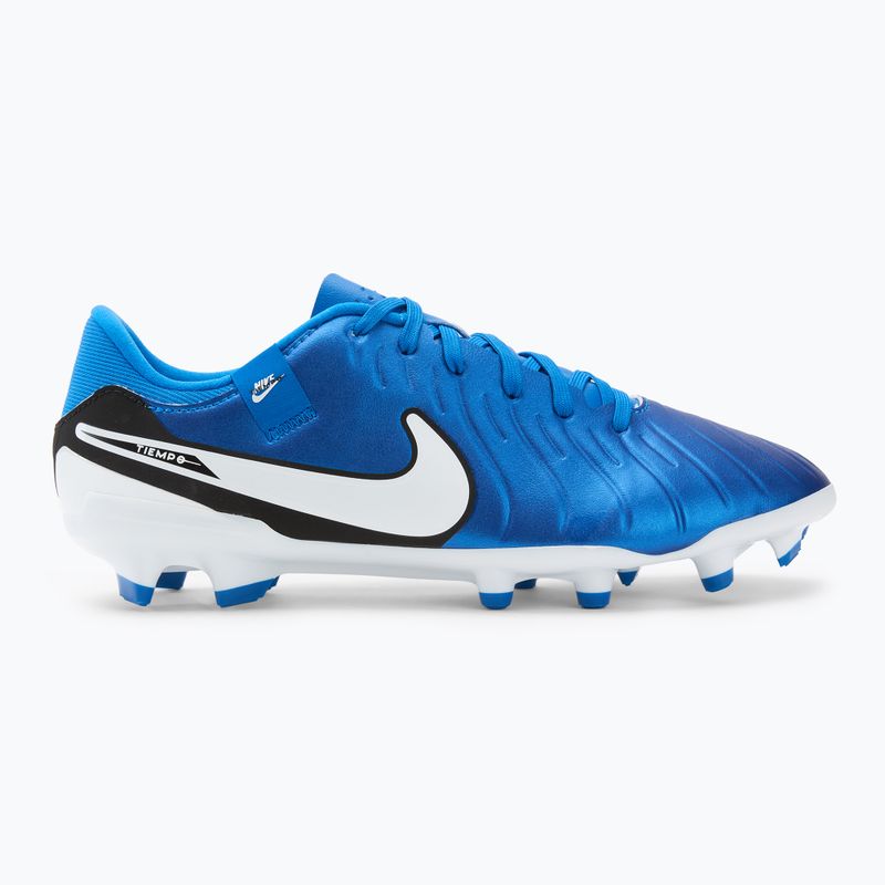 Încălțăminte de fotbal pentru bărbați Nike Tiempo Legend 10 Academy FG/MG soar/white 2