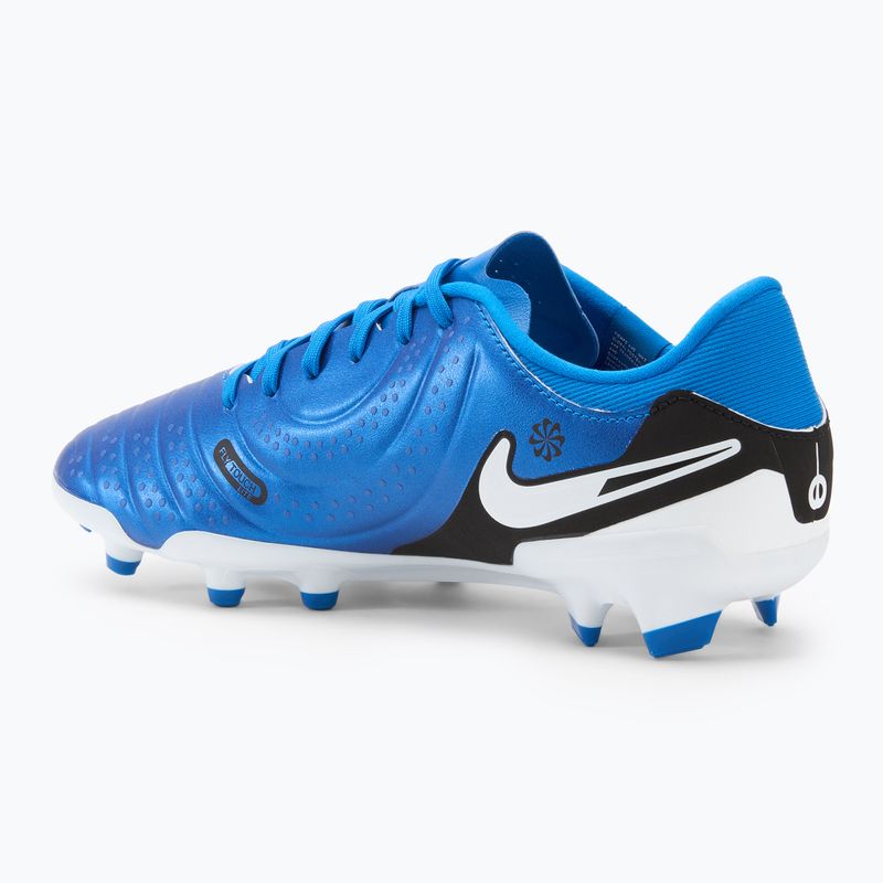 Încălțăminte de fotbal pentru bărbați Nike Tiempo Legend 10 Academy FG/MG soar/white 3